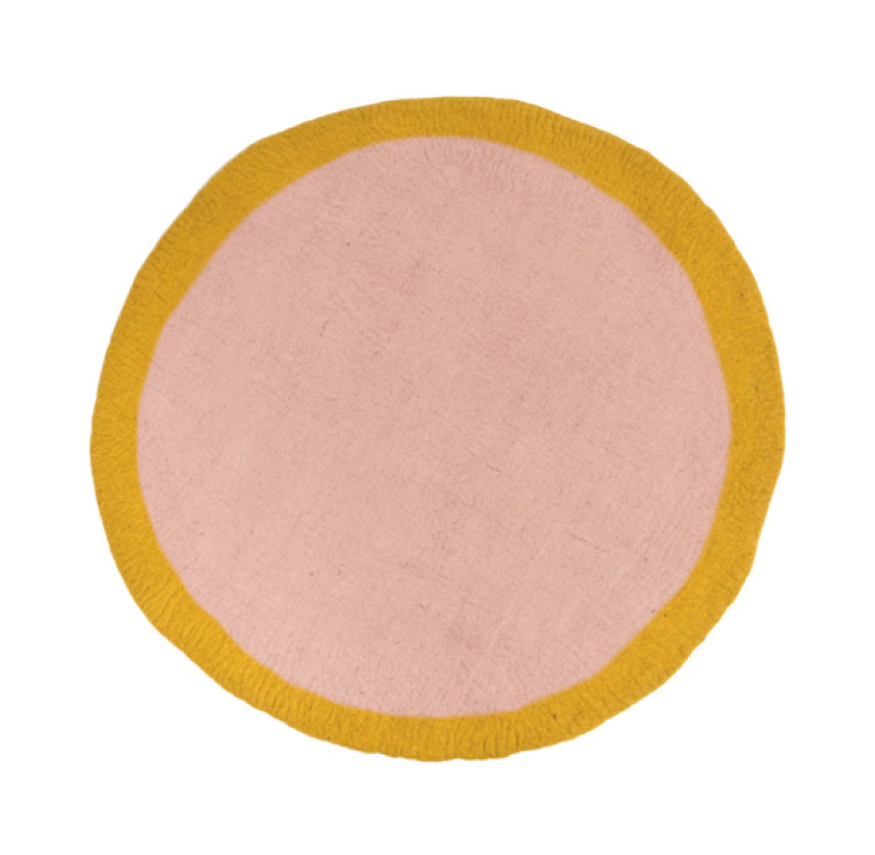 Tapis Lumbini 120 cm - pollen/rose